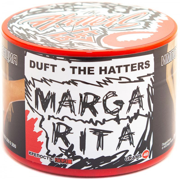 Табак Duft The Hatters Margarita (Маргарита) 40 гр в Турции