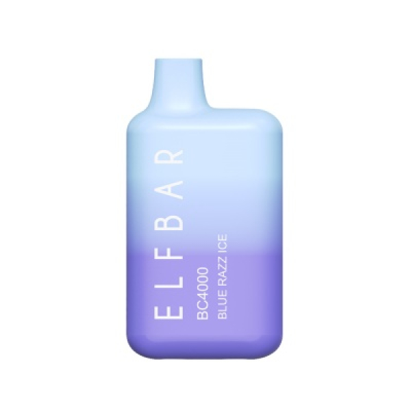 Elf Bar BC4000 Blue Razz Ice (Синяя малина с холодком), 4000 тяг в Турции