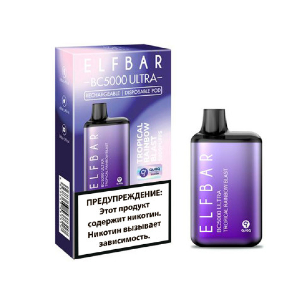 Elfbar BC5000 (Тропические фруктовые конфеты), 5000 тяг в Турции