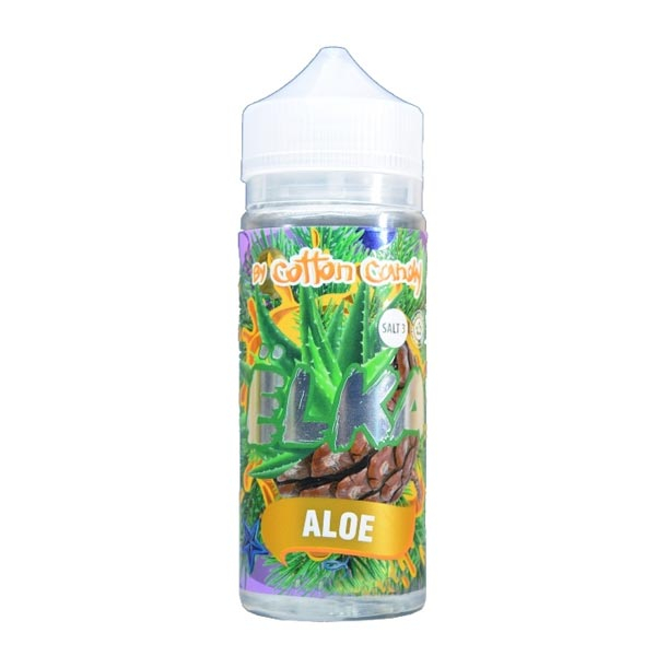 Жидкость Cotton Candy ЁLKA ALOE (Хвоя С Мятой И Алоэ) (120 мл, 0 мг/мл) в Турции
