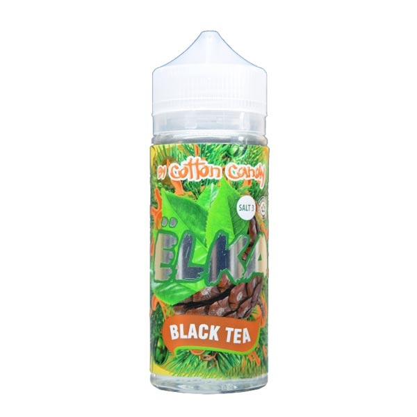 Жидкость Cotton Candy ЁLKA BLACK TEA (Хвоя С Мятой И Чёрным Чаем) (120 мл, 0 мг/мл) в Турции