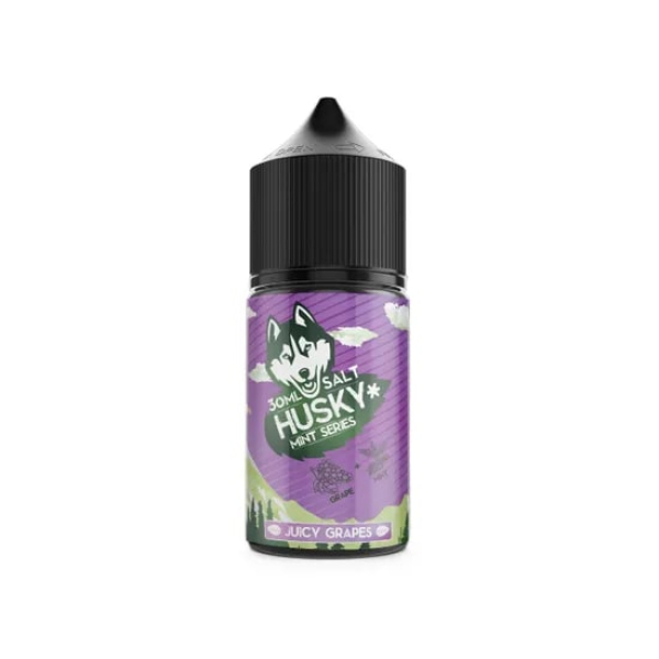 Жидкость Husky salt Mint series Juicy Grapes (Виноград холодок) (30 мл, 20 мг/мл) в Турции