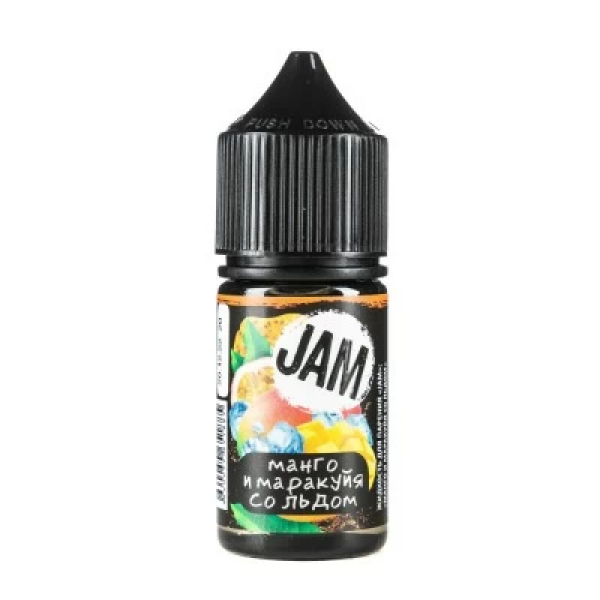 Жидкость Jam Suprime Salt Манго и Маракуйя со Льдом (30 мл, 50 мг/мл) в Турции