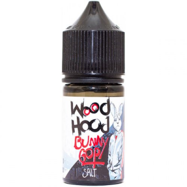 Жидкость Wood Hood Bunny Gop (Малина Черника Черная Смородина Лед) (30 мл, 20 мг/мл) в Турции