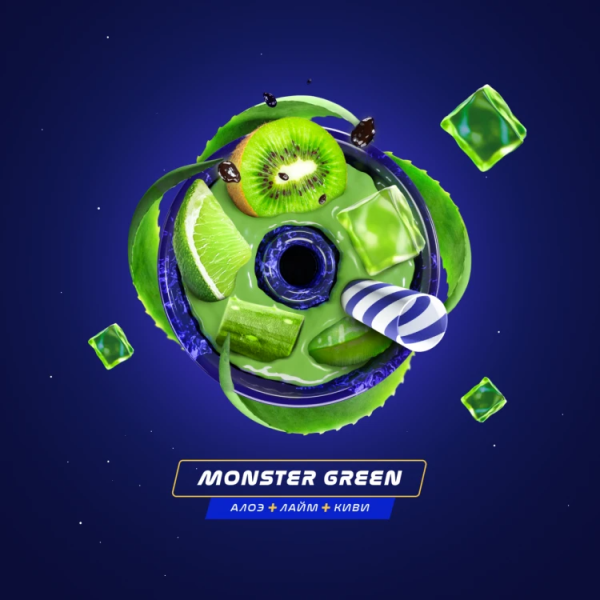 Паста Space Smoke LIGHT Mix Monster  Green (Зеленый Монстр) 30 гр в Турции