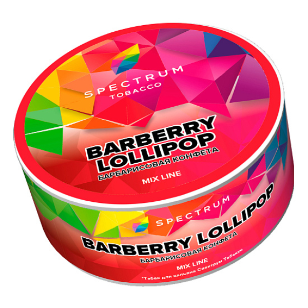 Табак Spectrum Mix Line Barberry lollipop (Барбарисовая конфета) 25 гр в Турции