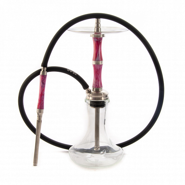 Кальян Y.K.A.P. Mini STR M3 (Розовый,Белый, 39 см) в Турции