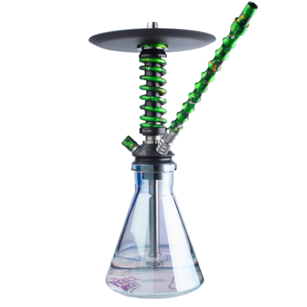 Кальян Mamay Customs Coilovers Micro Rick And Morty (Зелёный, 30 см) в Турции