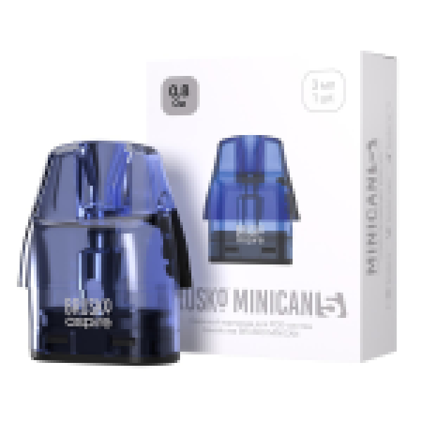 Картридж Brusko Minican 5 3 Мл 08 Ом Синий Blue Упак. 1 Шт. в Турции