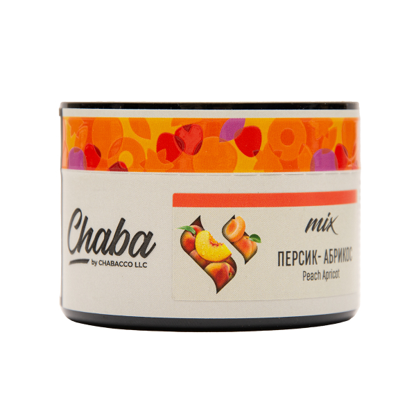 Безникотиновая смесь Chaba Mix Peach Apricot Nicotine Free 40 грамм в Турции