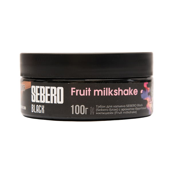 Табак Sebero Black Fruit Milkshake 100 грамм в Турции