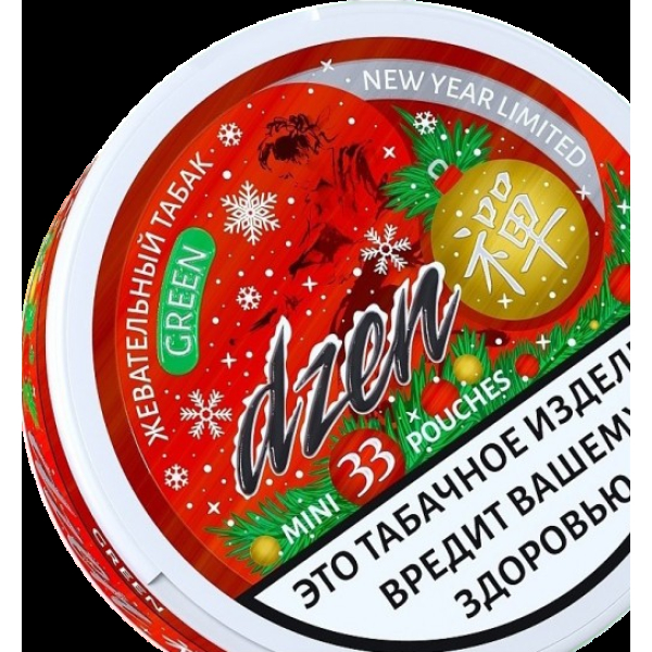 Жевательный табак Dzen Mini Green в Турции
