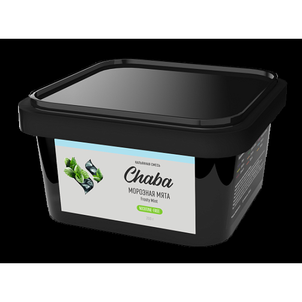 Безникотиновая смесь Chaba Frosty Mint Морозная Мята 200 грамм в Турции