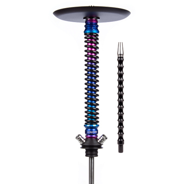 Кальян Mamay Customs Coilover Big Anod Blue Space Черный Глянец в Турции