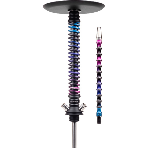 Кальян Mamay Customs Coilover Big Anod Черный Мат Dark Space в Турции