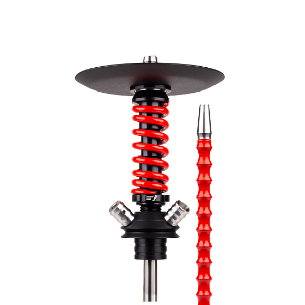 Кальян Mamay Customs Coilovers Micro Anod Черный Красный Глянец в Турции