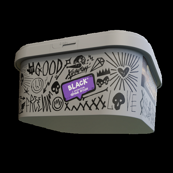 Табак Хулиган Black Черные Ягоды 200 грамм в Турции