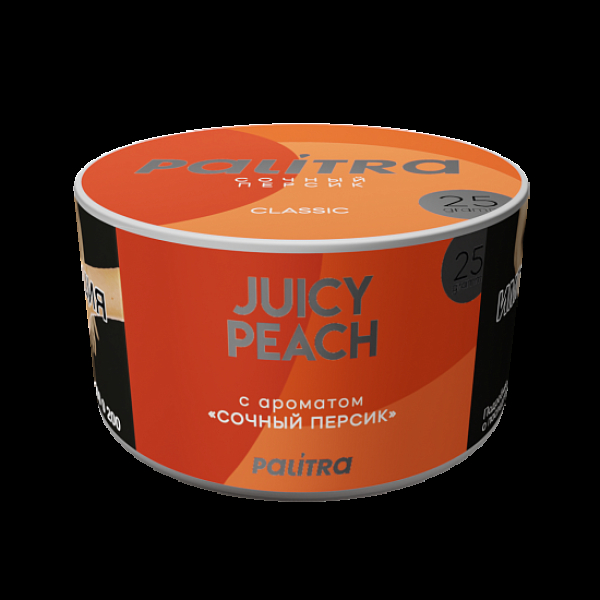 Табак Palitra Juicy Peach Сочный Персик 25 грамм в Турции