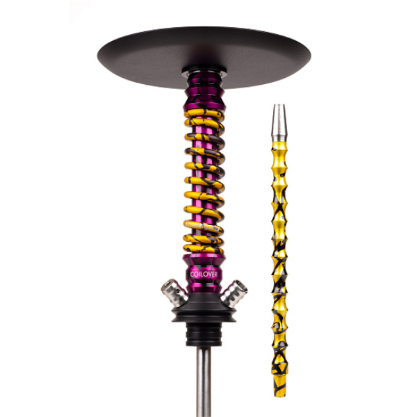 Кальян Mamay Customs Coilovers Mini Special Anod Purple Splash Gold Splash в Турции