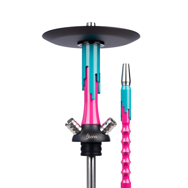 Кальян Mamay Customs Flow Фуксия Морская Волна в Турции