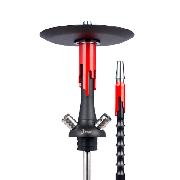 Кальян Mamay Customs Flow Черный Матовый Красный Глянец в Турции