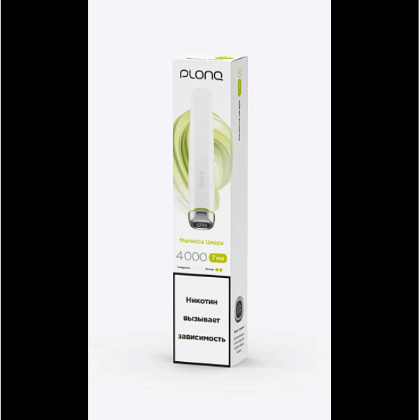Электронка Plonq Plus Pro 4000 Мелиcса Цедра 4000 затяжек в Турции