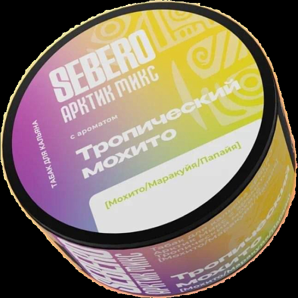 Табак Sebero Арктик Микс Тропический Мохито Мохито Маракуйя Папайя 100 грамм в Турции