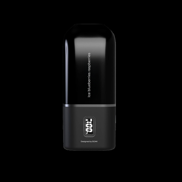 Электронка Soak 13 Ice Blueberries Raspberries Ледяная Черника Малина 13000 затяжек в Турции